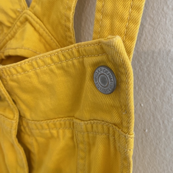 GAP Denim Yellow Overall Dress| Spring Easter - Picture 5 of 7